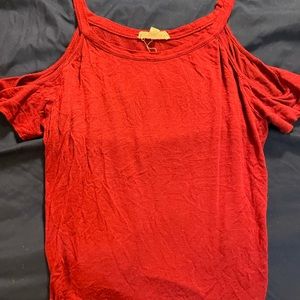 Cold shoulder shirt